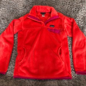 Patagonia pull over fleece
